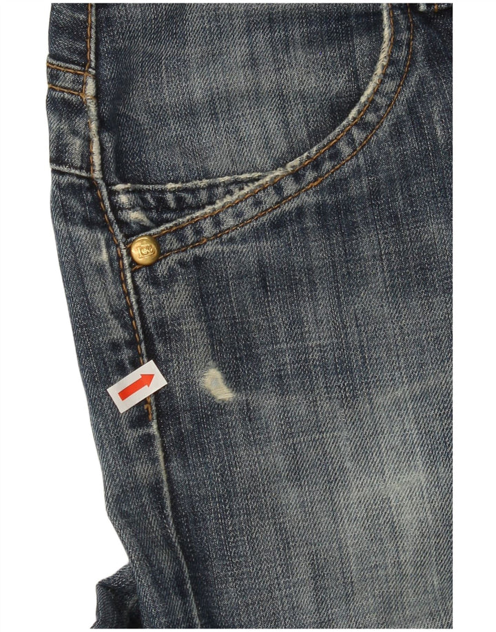 Calça jeans feminina LEE Knox Dart Straight W29 L29 azul algodão