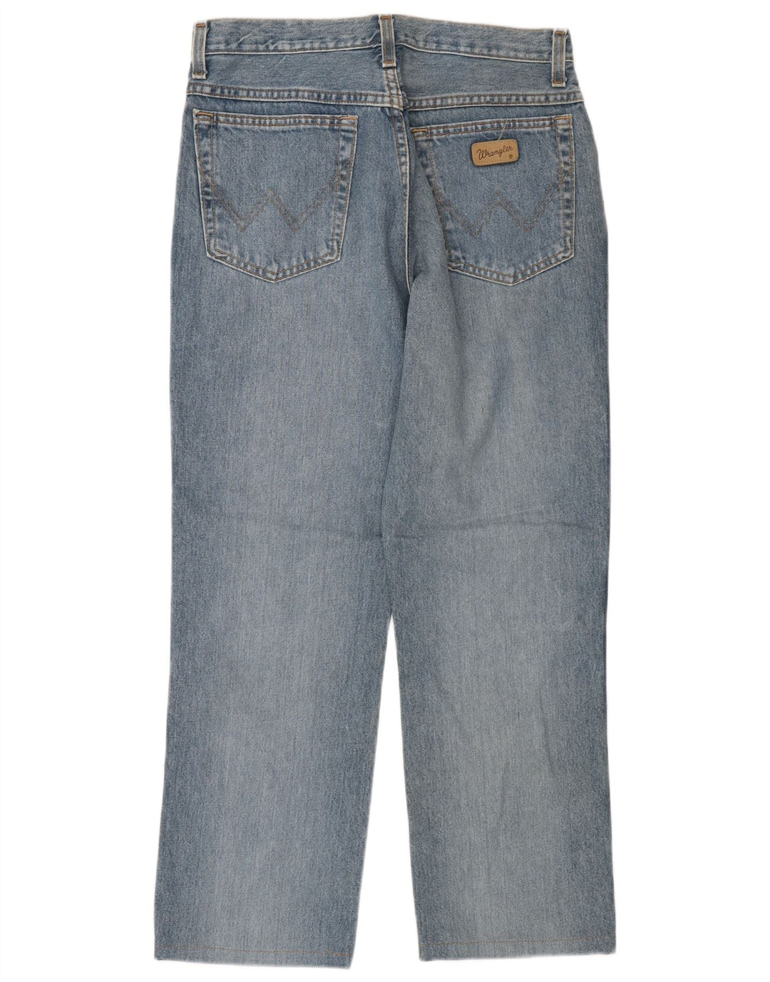 Wrangler Masculino Texas Straight Jeans W32 L28 Azul Algodão