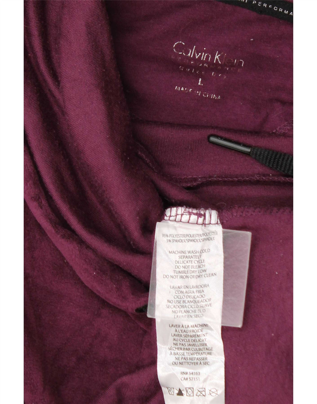 Calvin Klein moletom feminino de veludo jumper UK 16 grande poliéster marrom