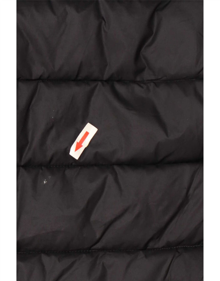 Jaqueta acolchoada com capuz feminina Blauer UK 18 XL poliamida preta