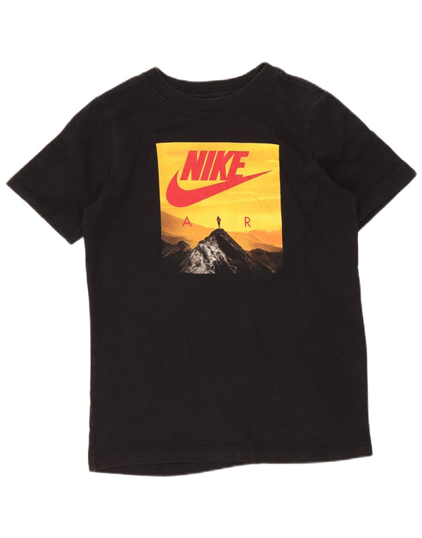 Camiseta Nike Boys Regular Graphic Top 10-11 Anos Médio Preto Esporte