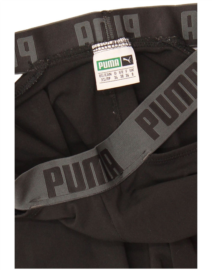 Leggings Puma Femininas UK 8 Pequenas Pretas
