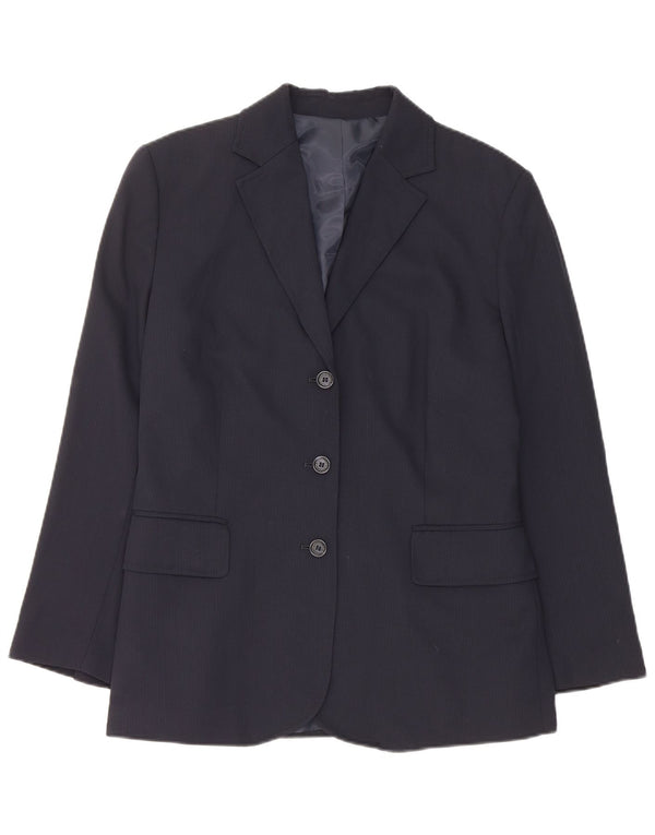 Jaqueta Blazer Feminina Dolce & Gabbana com 3 Botões IT 44 Azul Marinho Médio