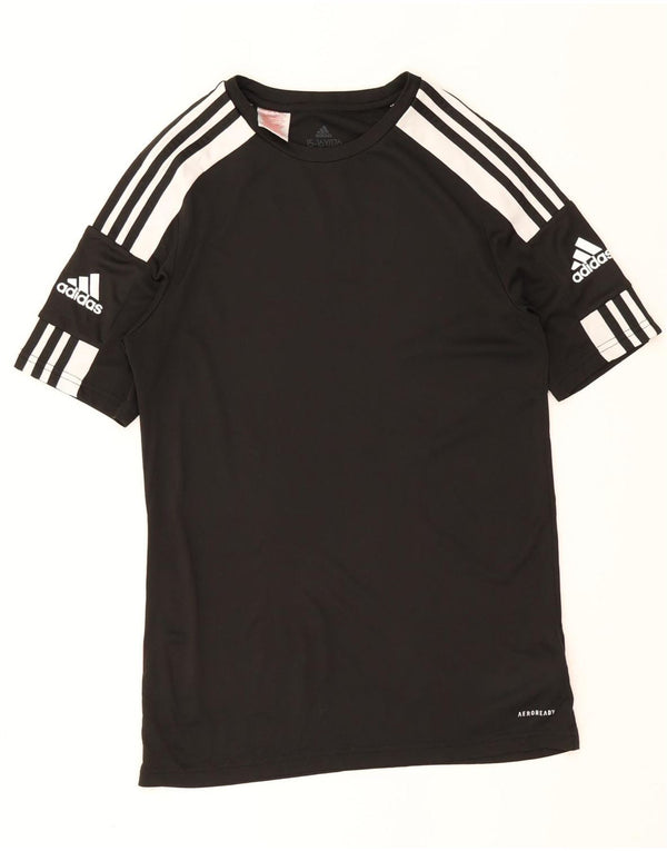 Camiseta Adidas Boys Aeroready Graphic Top 15-16 Anos Preto Colorblock