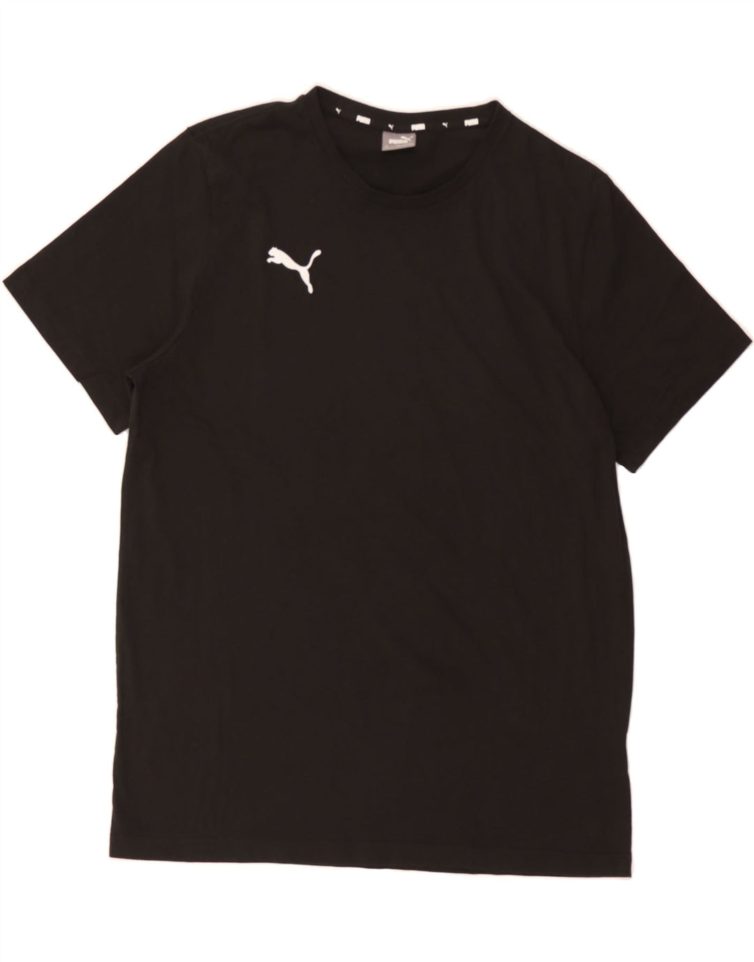PUMA Mens T-Shirt Top XL Black Cotton Vintage Puma and Second-Hand Puma from Messina Hembry 