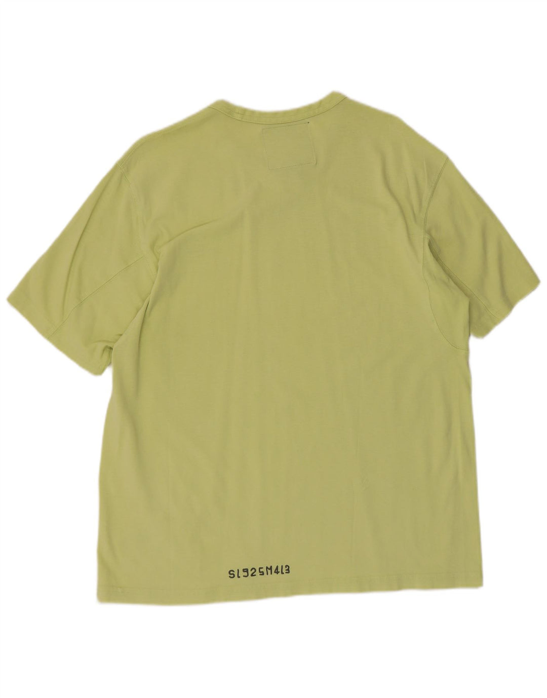 Adidas Mens Camiseta Top Médio Algodão Verde