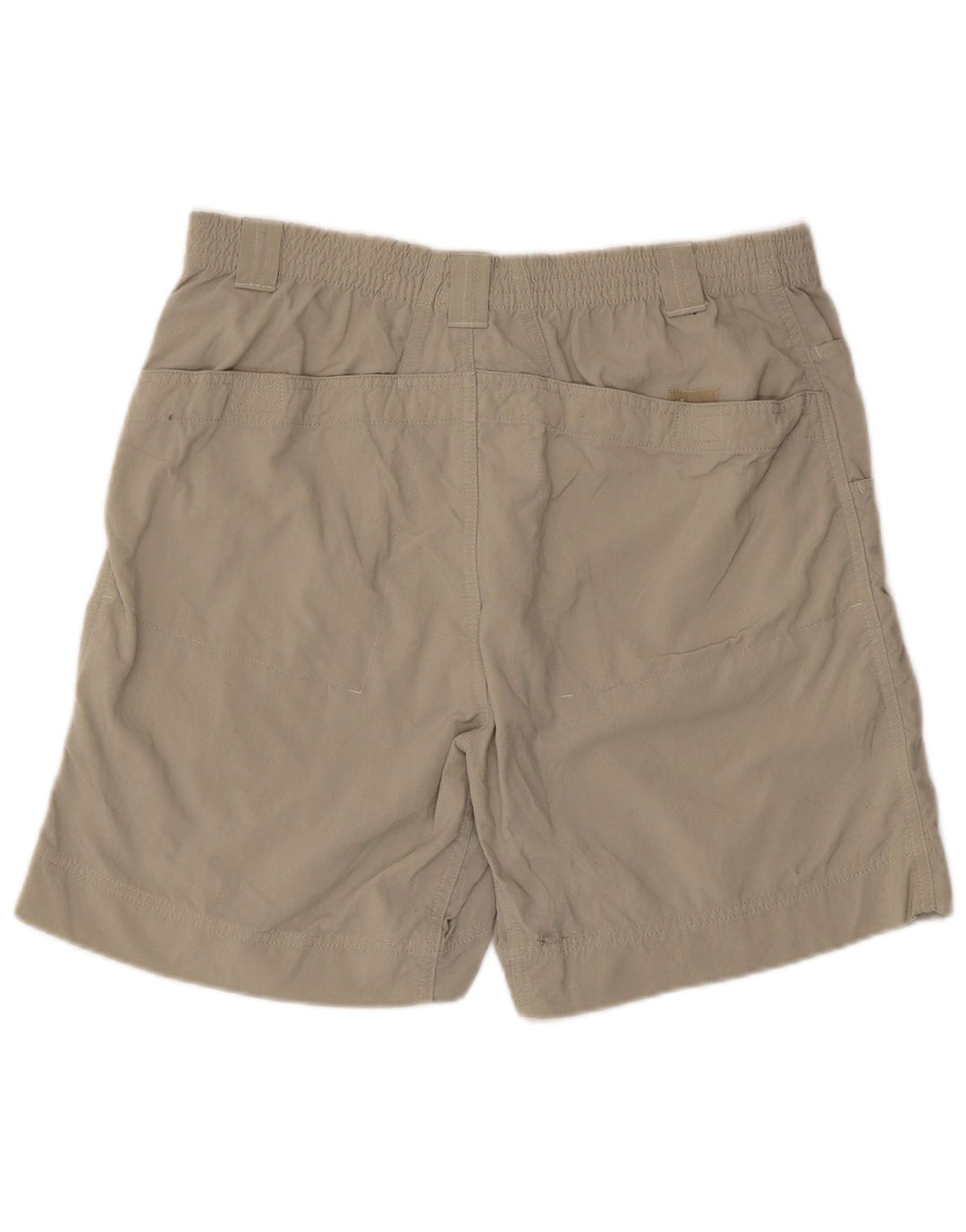 Columbia Mens Cargo Shorts Médio W32 Bege Nylon