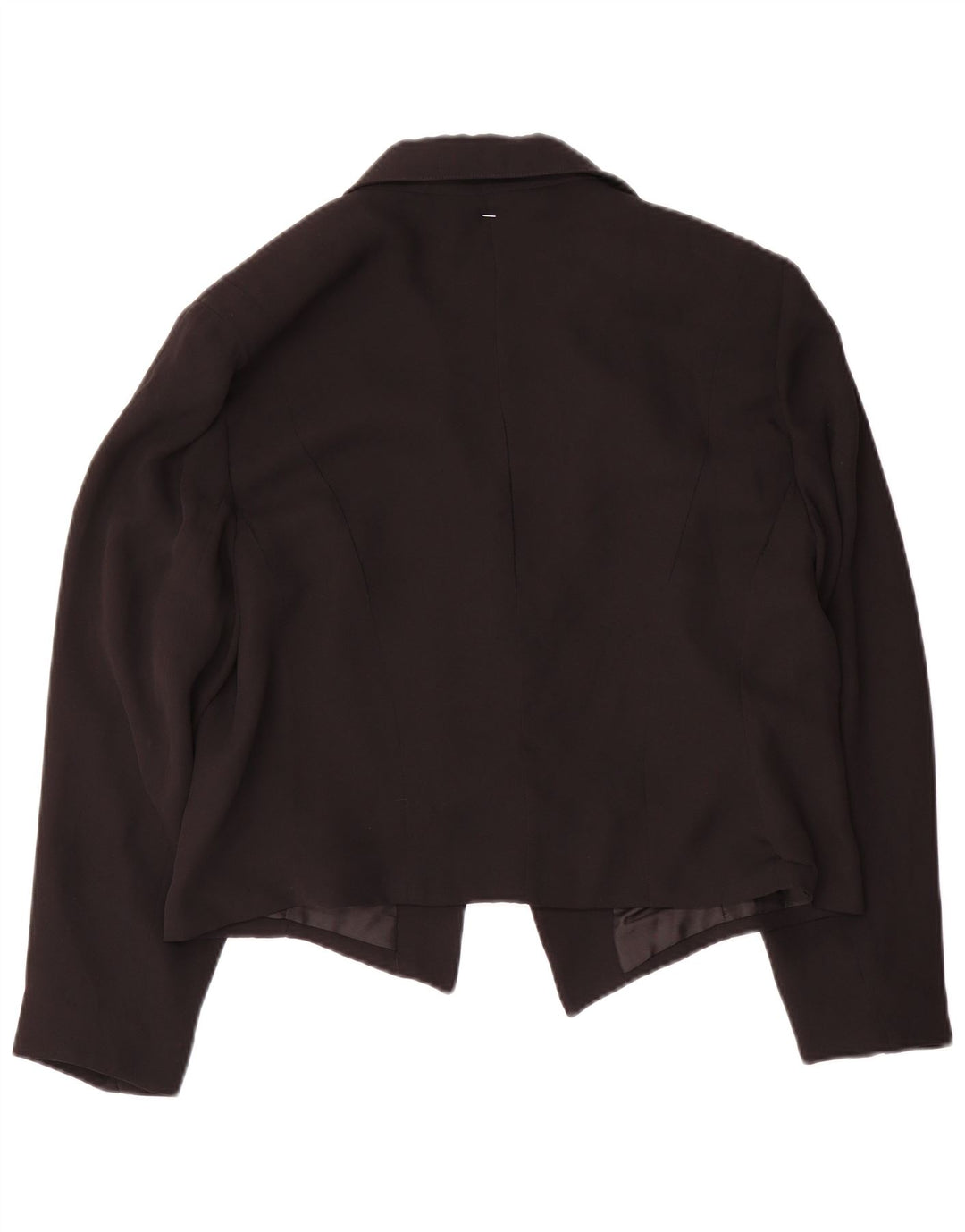 Jaqueta Blazer Feminina Dorette Crop 1 Botão IT 42 Médio Preto Floral