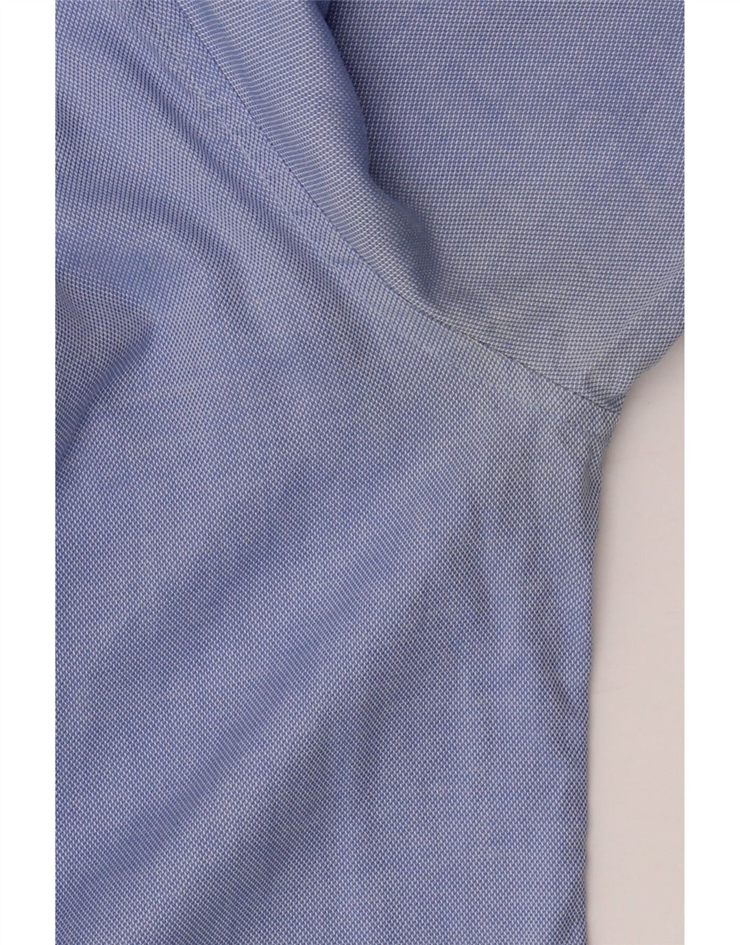 Camisa masculina TOMMY HILFIGER sob medida tamanho 37 14 1/2 algodão azul pequeno