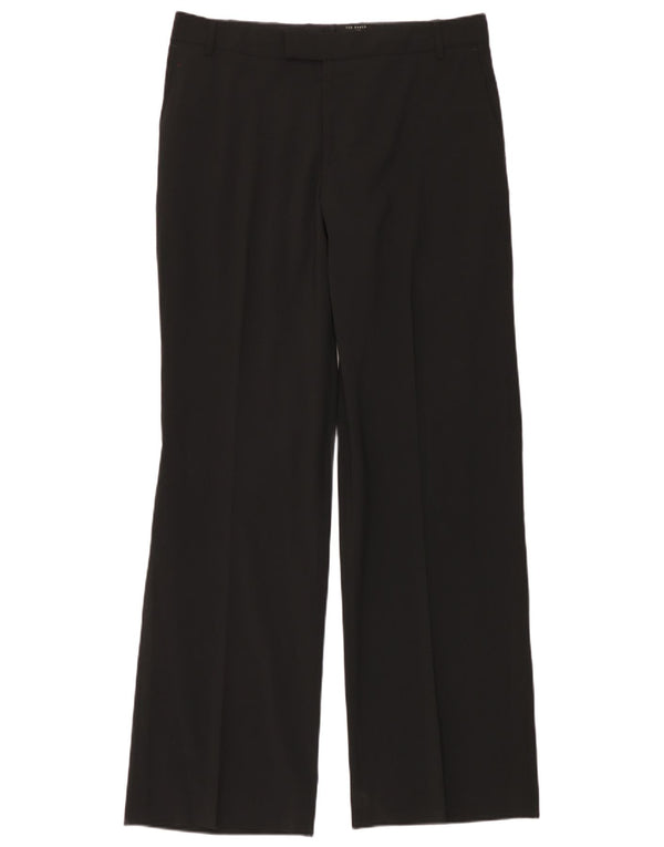 Calça masculina reta Ted Baker W36 L36 preta