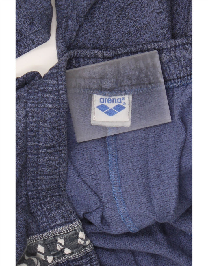 Arena Mens Graphic Calça de treino grande azul manchado