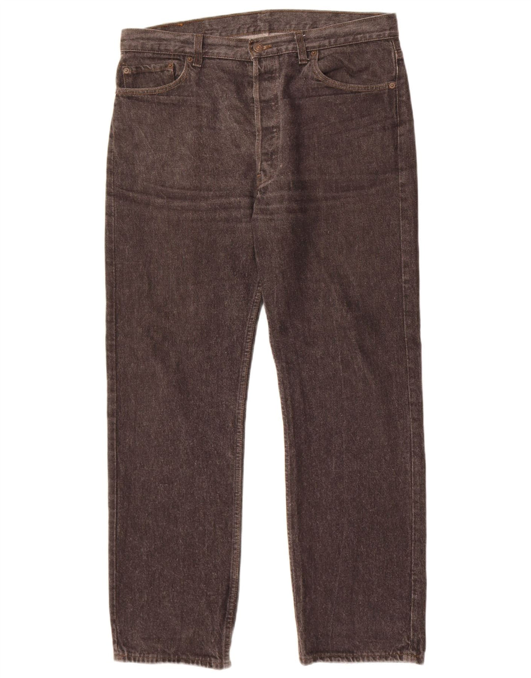 Jeans Levis 501 Straight Masculino W36 L30 Cinza