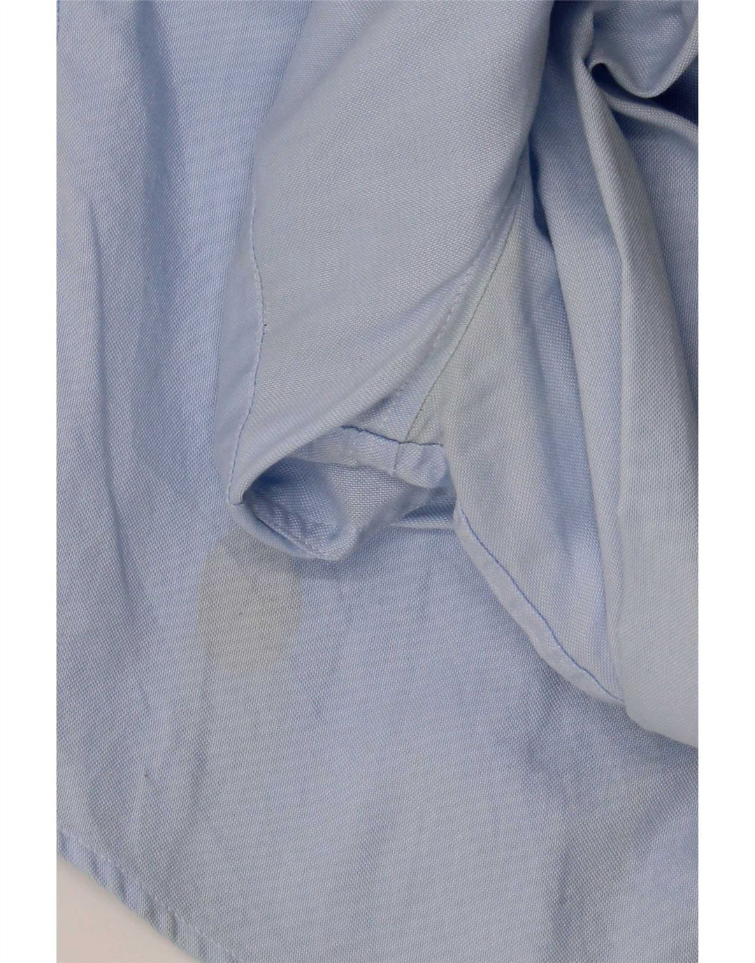 Camisa feminina Tommy Hilfiger US 4 pequena azul algodão