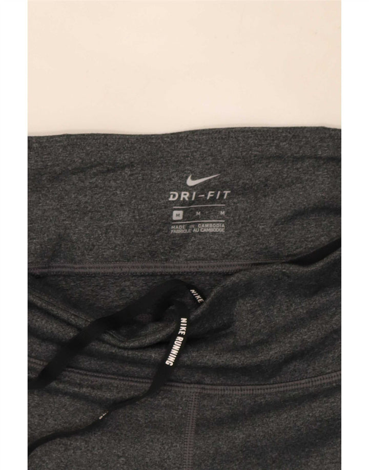 Leggings Nike Dri Fit Feminina UK 12 Cinza Médio