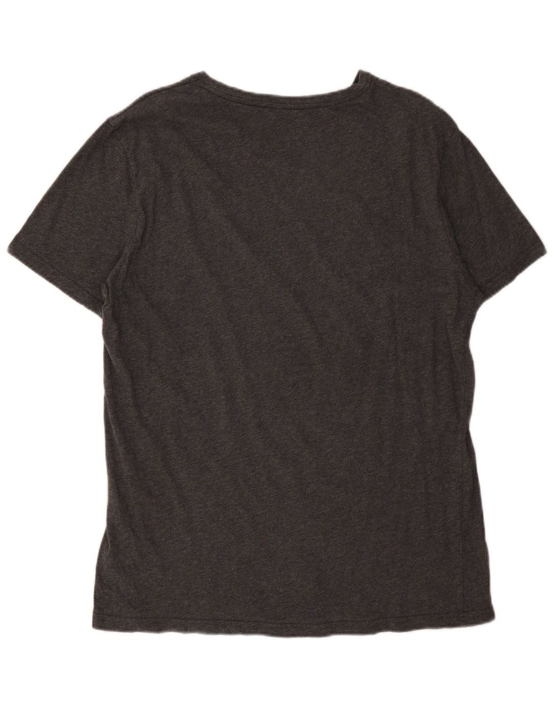 Tommy Hilfiger Camiseta masculina gráfica grande algodão cinza