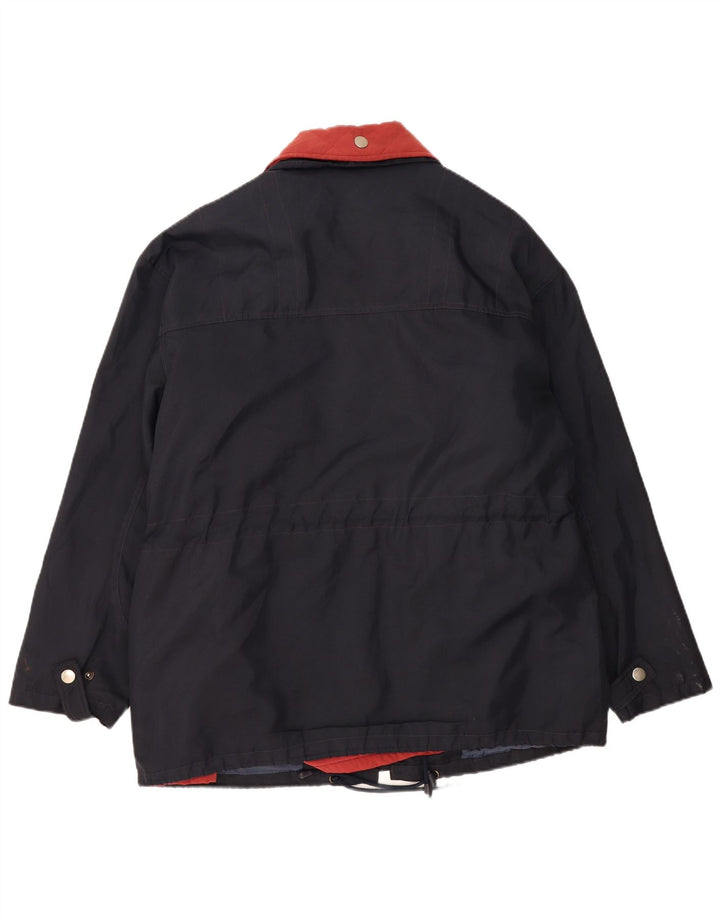 Jaqueta utilitária masculina Lotto UK 42 XL azul marinho