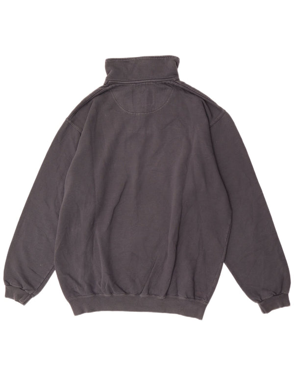 Moletom masculino Champion com zíper e gola 2XL algodão cinza