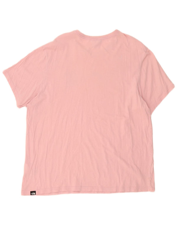 Camiseta masculina The North Face Top XL algodão rosa