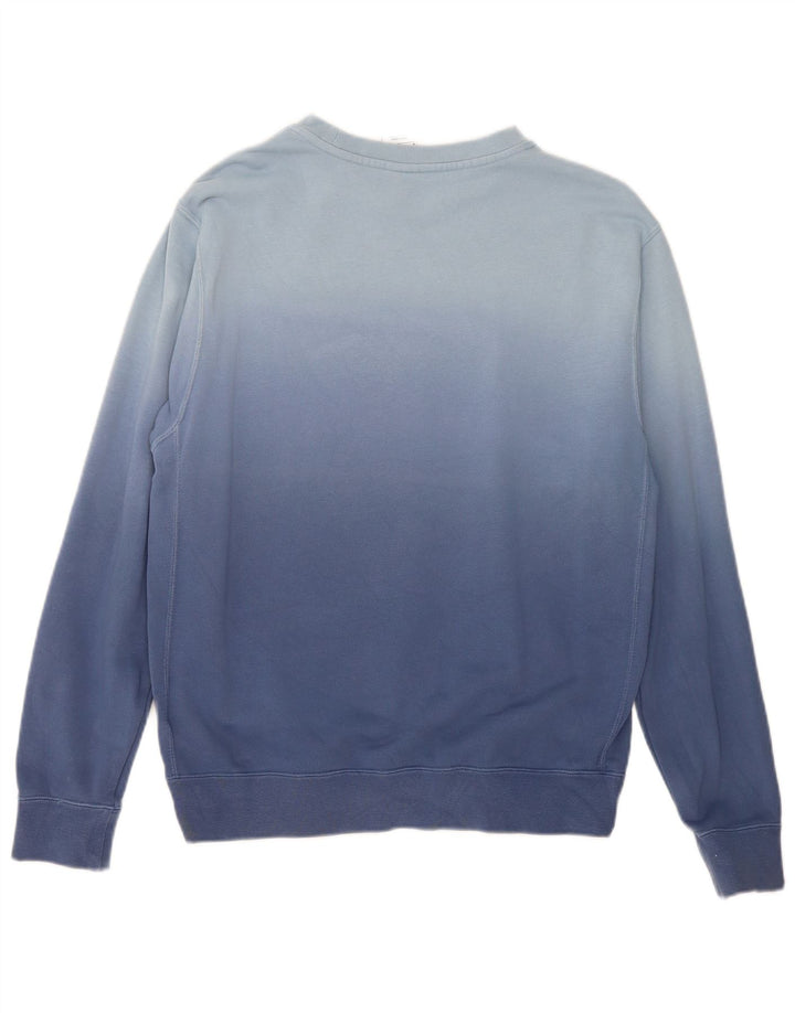 Moletom masculino Nike Jumper médio azul tie dye algodão