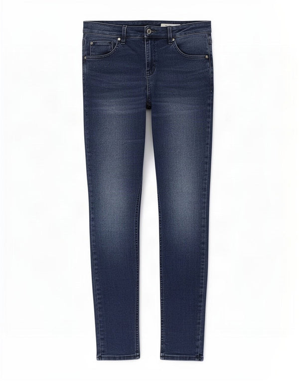 Marks & Spencer Feminino The Ivy Skinny Jeans Reino Unido 12 Médio W30 L27 Azul