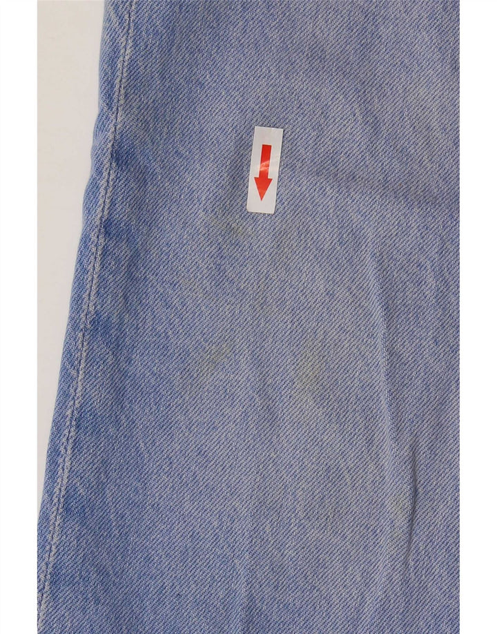 Zara Jeans Cônicos Femininos EU 40 Médio W30 L28 Azul