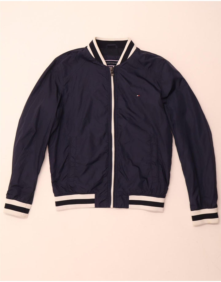 Jaqueta bomber feminina TOMMY HILFIGER Reino Unido 16 grande azul marinho