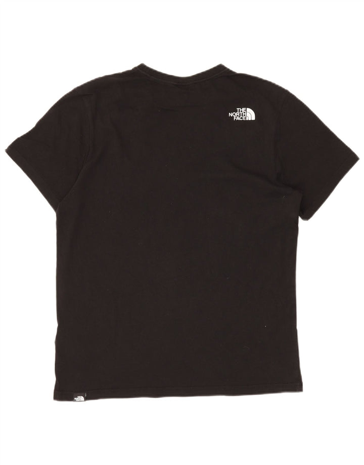 Camiseta masculina The North Face Top médio algodão preto