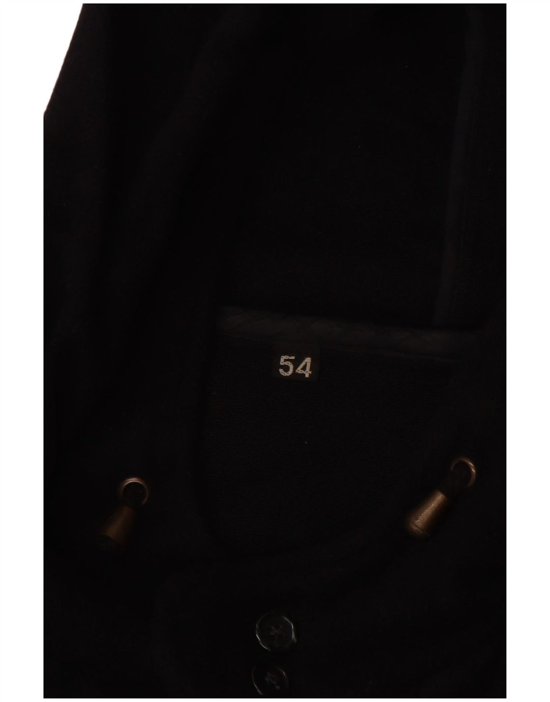 Casaco masculino VINTAGE com capuz IT 54 2XL azul marinho