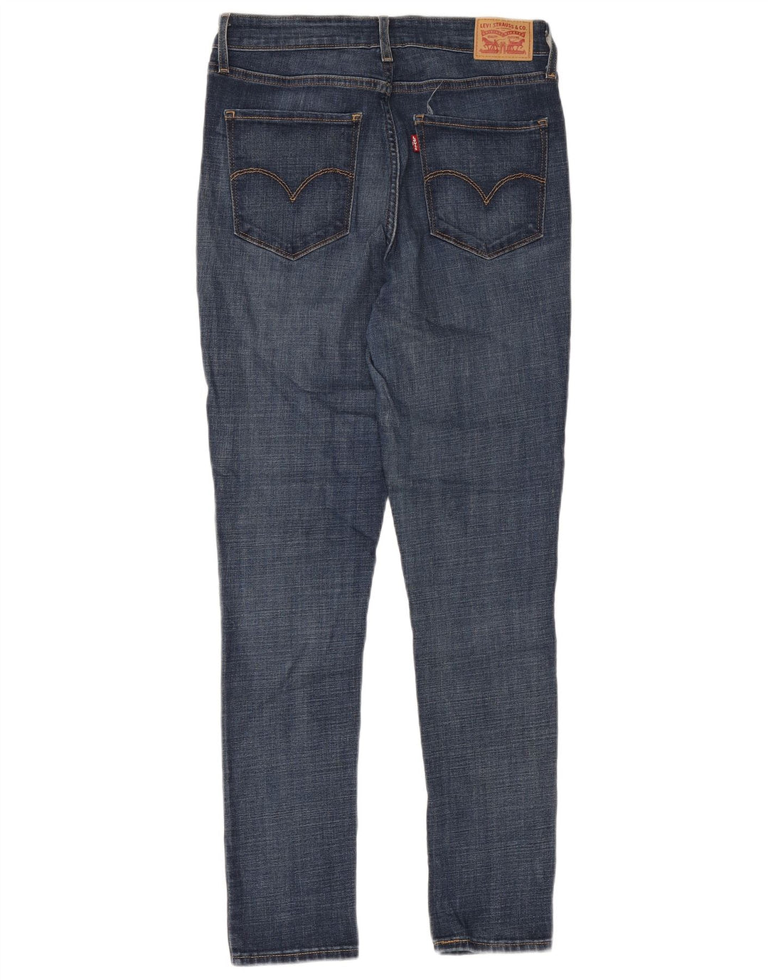 Calça jeans feminina Levi's 721 High Rise Skinny W31 L30 azul algodão