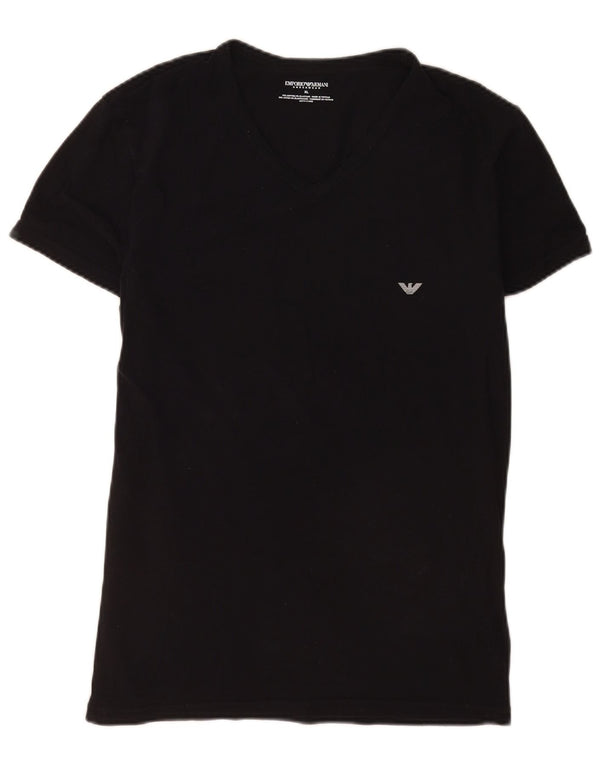 Camiseta masculina Emporio Armani Top XL algodão preto
