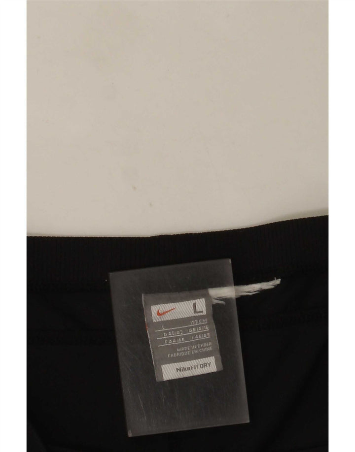 Calça de treino Nike feminina Capri UK 14/16 grande preta