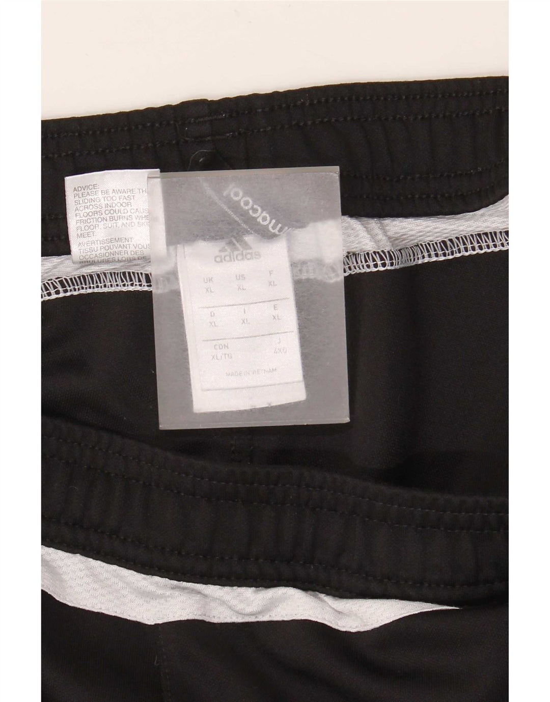 Calça Adidas Mens Climacool Treino XL Preto Colorblock Poliéster