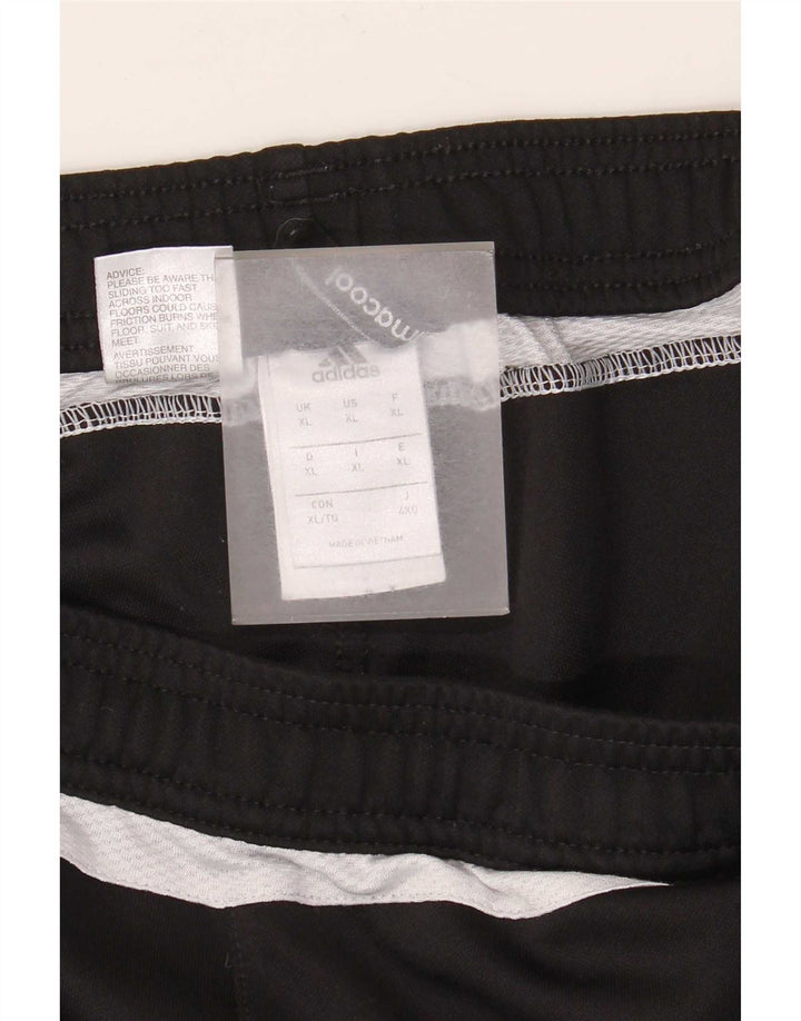Calça Adidas Mens Climacool Treino XL Preto Colorblock Poliéster