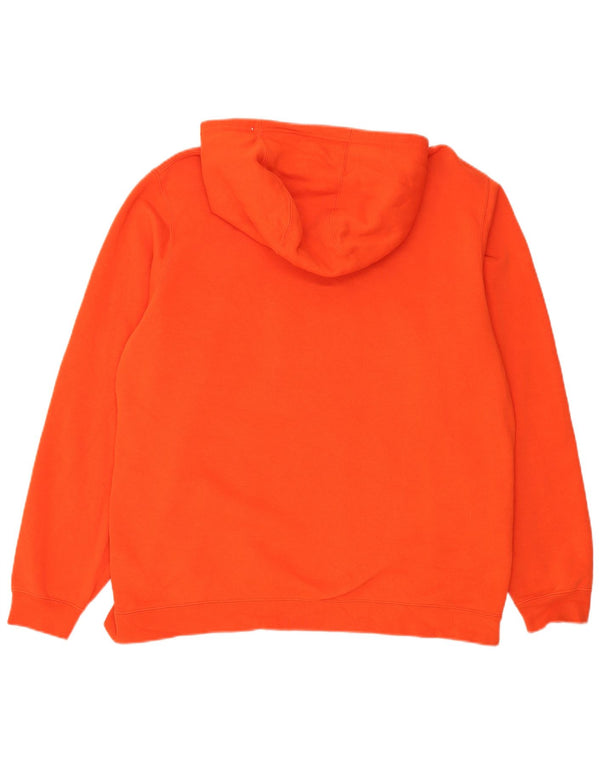Nike masculino Clemson Tigers gráfico moletom com capuz XL laranja algodão