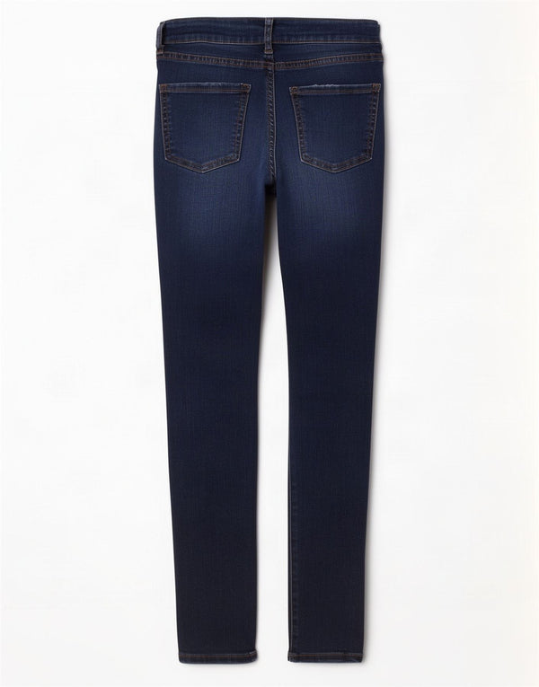 Calça jeans skinny feminina Zara EU 34 2XS W24 L28 azul algodão