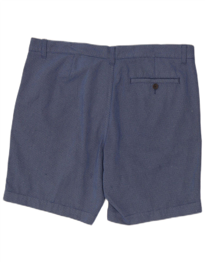 Shorts chino masculino MARKS & SPENCER W36 grande algodão azul