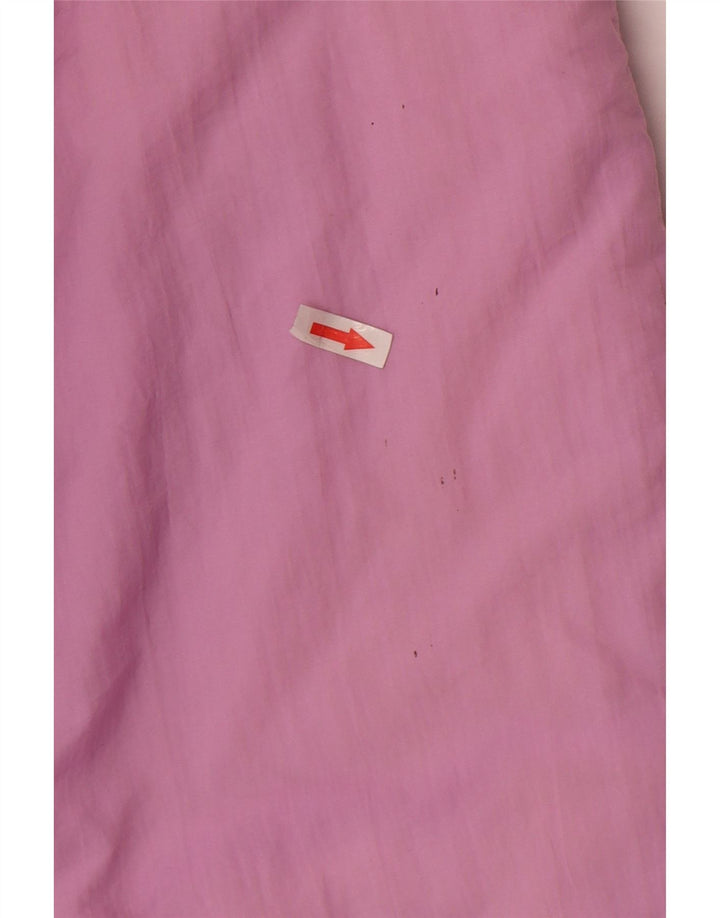 Casaco acolchoado oversized feminino vintage EU 38 poliamida roxa média