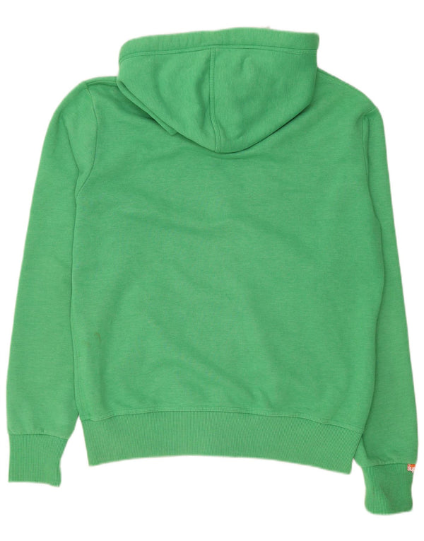 Suéter masculino Superdry com capuz e zíper XL algodão verde