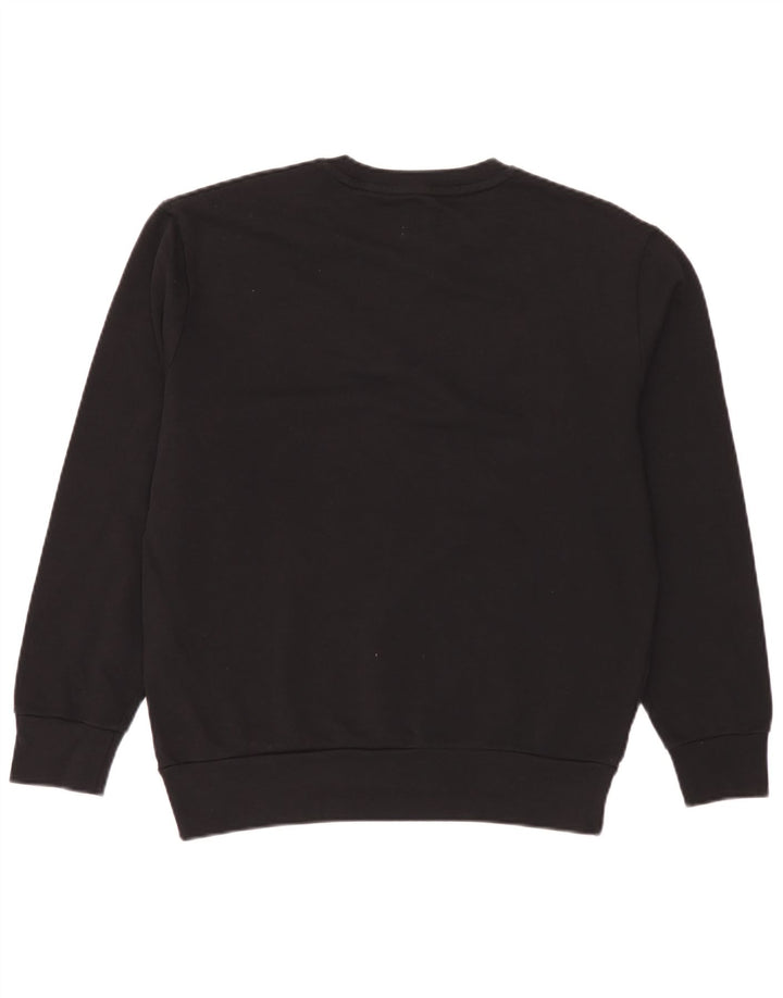 Levi's Masculino Padrão Gráfico Moletom Jumper Pequeno Preto