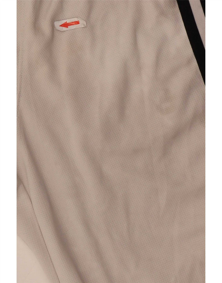 Jordan Mens Graphic Sport Shorts Médio Branco Colorblock Poliéster