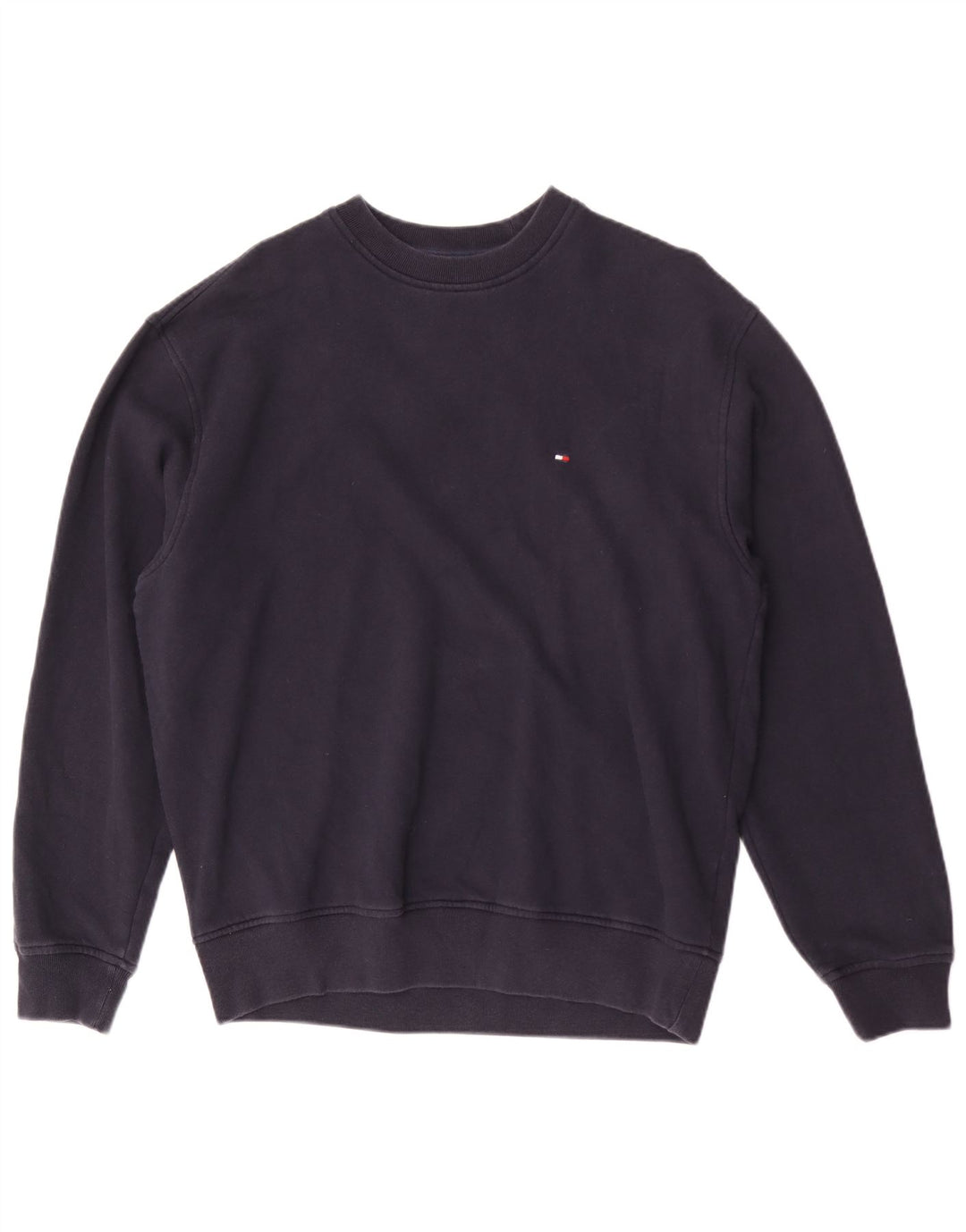 Tommy Hilfiger moletom masculino jumper pequeno algodão azul marinho