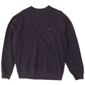 Tommy Hilfiger moletom masculino jumper pequeno algodão azul marinho