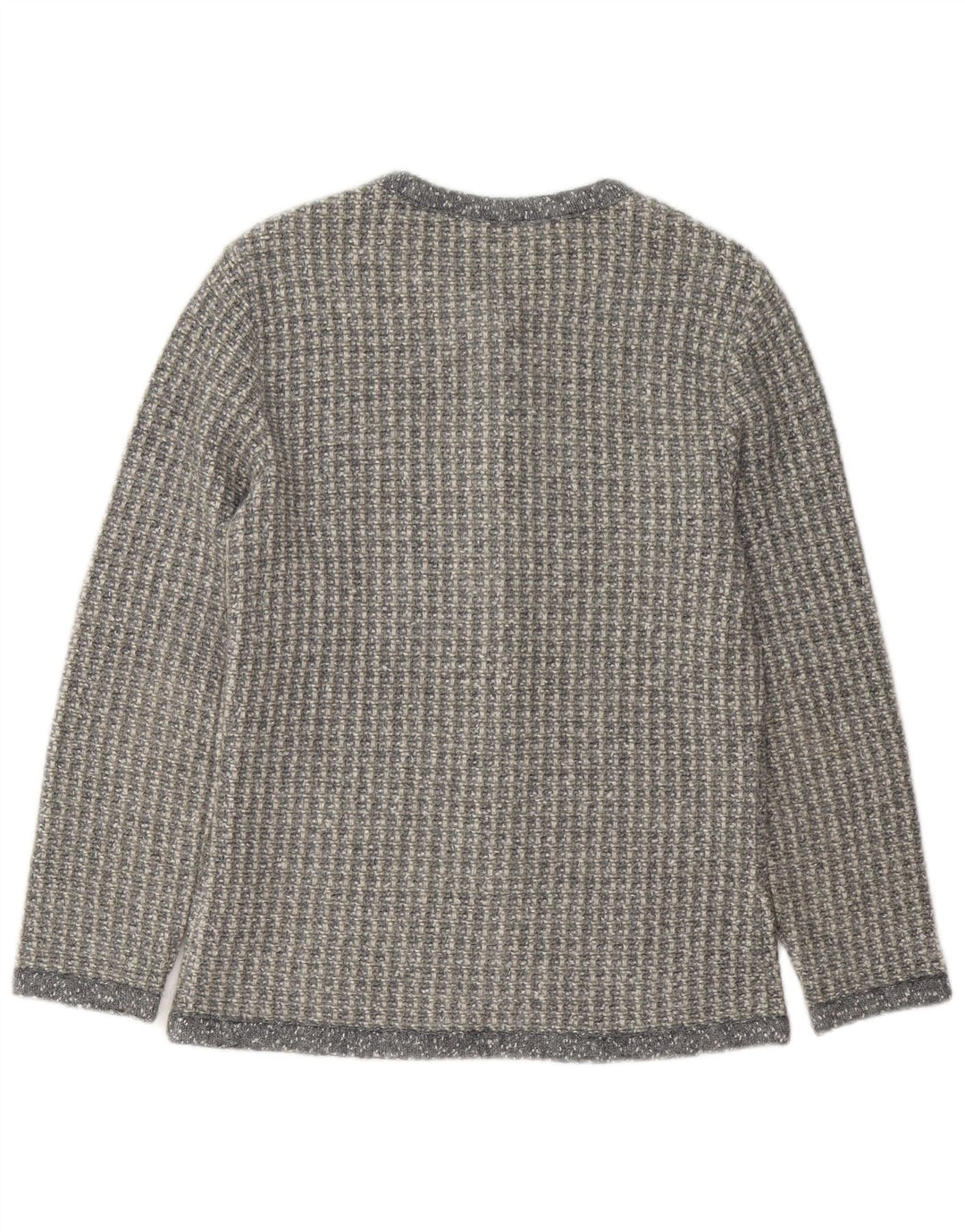 Suéter feminino Penny Pull Cardigan UK 16 grande cinza acrílico