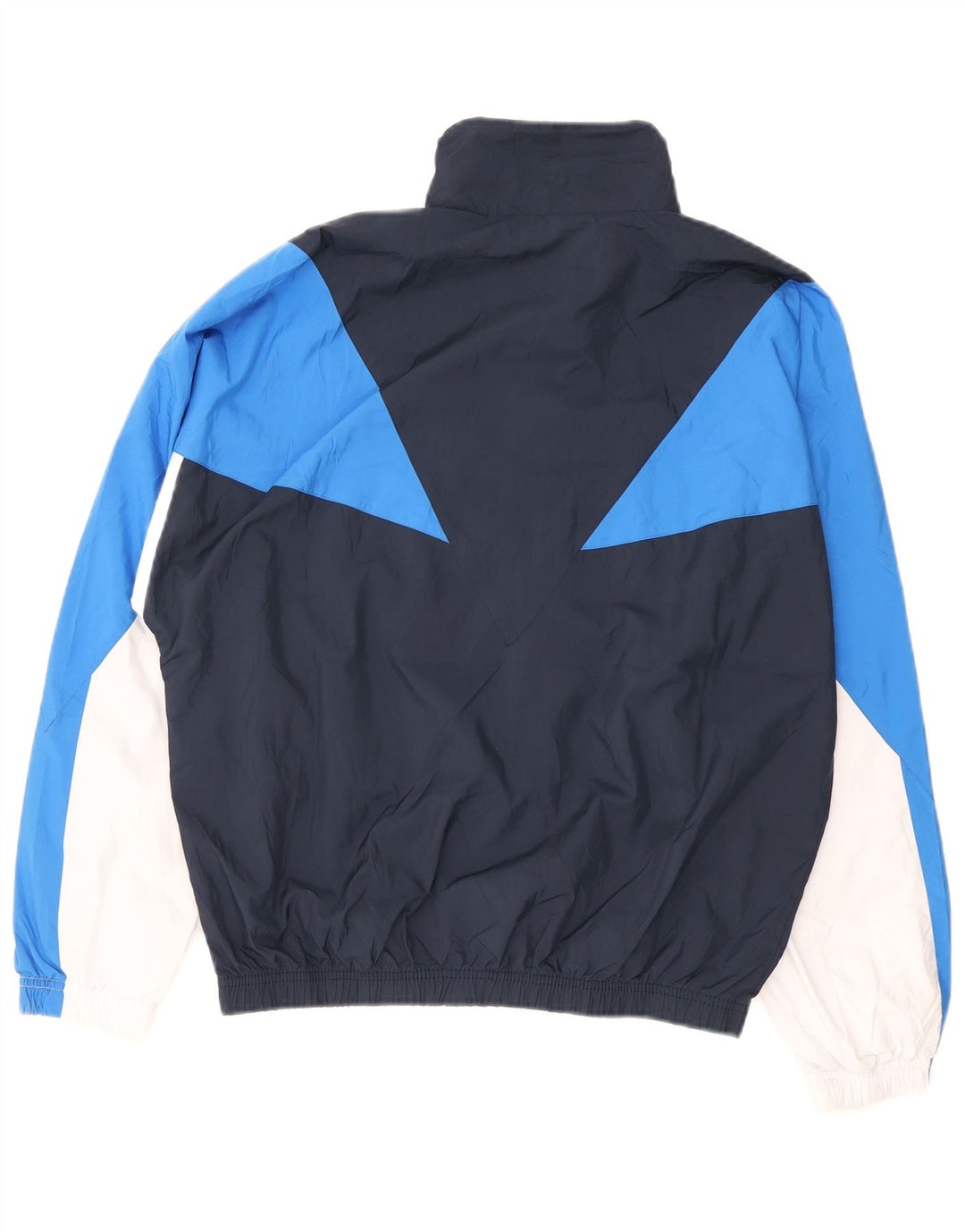 Sergio Tacchini Jaqueta masculina de agasalho médio azul marinho colorblock