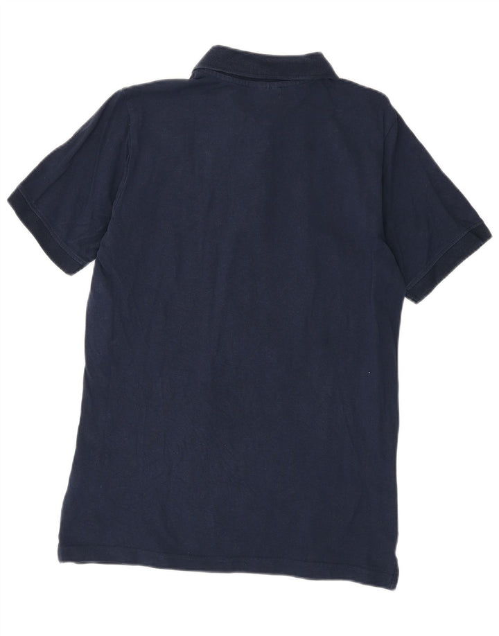 Camisa polo masculina Kappa de algodão azul marinho médio