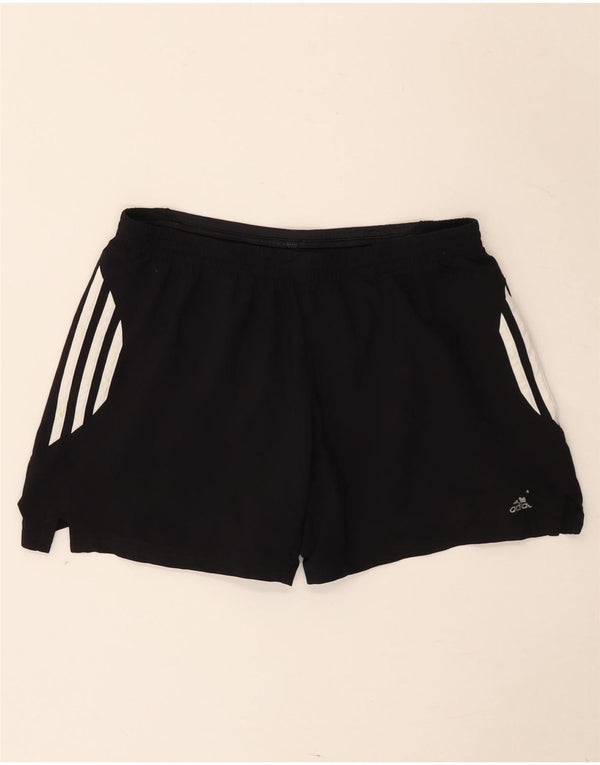 Adidas Womens Climacool Sport Shorts UK 12 Médio Preto Poliéster