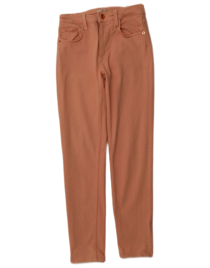 FRENCH CONNECTION Jeans Slim Feminino Reino Unido 6 XS W24 L25 Algodão Rosa