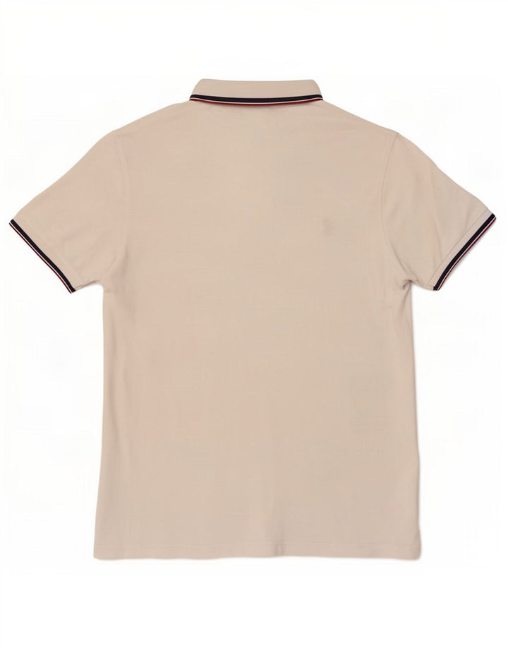 US Polo Assn. Camisa Polo Masculina Média Algodão Branco