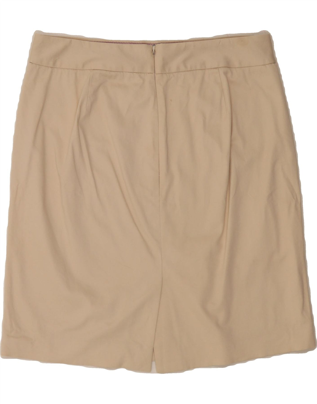 J. CREW Womens Straight Skirt US 12 Large W34  Beige Cotton Vintage J. Crew and Second-Hand J. Crew from Messina Hembry 