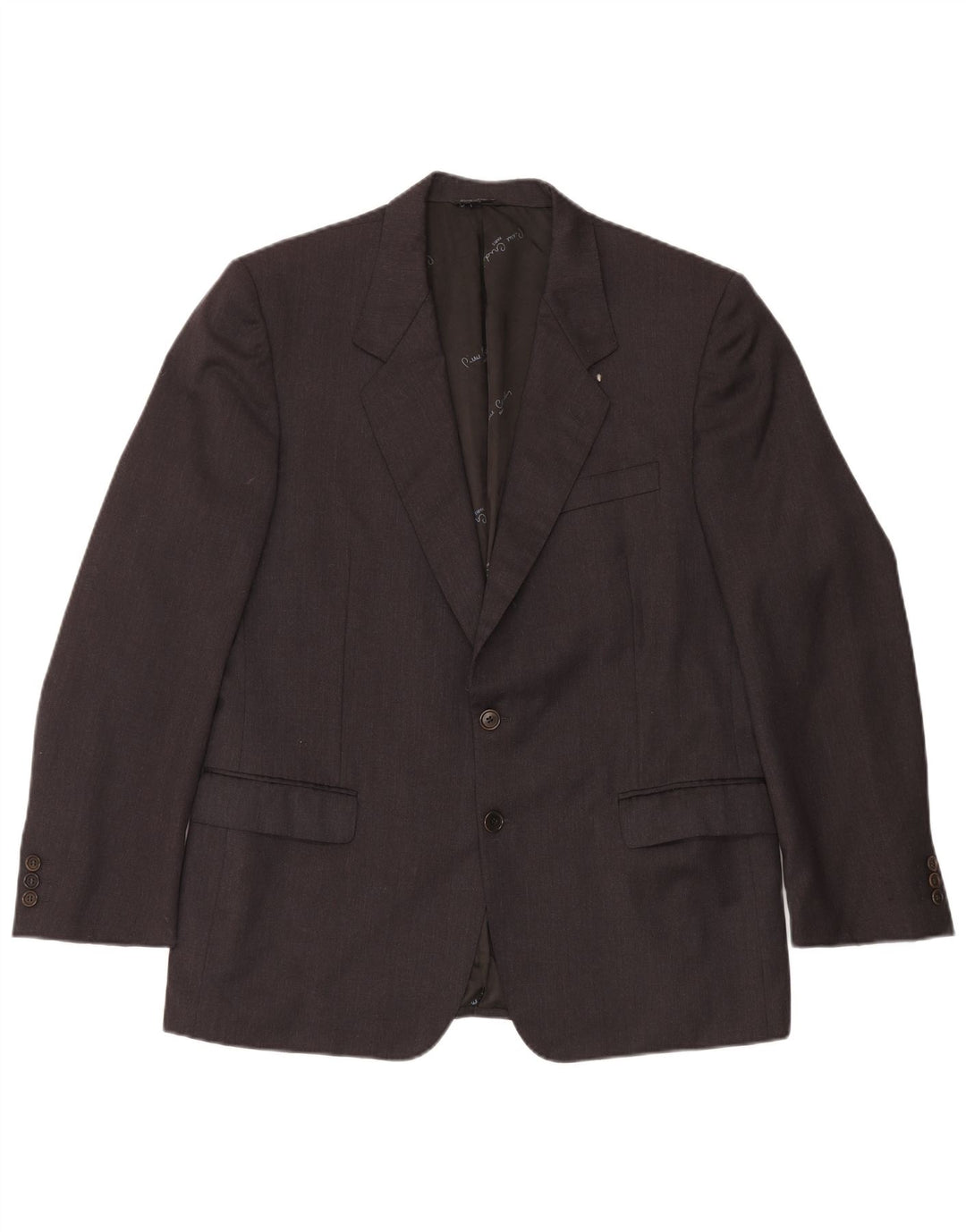 Jaqueta Blazer Masculina Pierre Cardin com 2 Botões Reino Unido 38 Roxo Médio